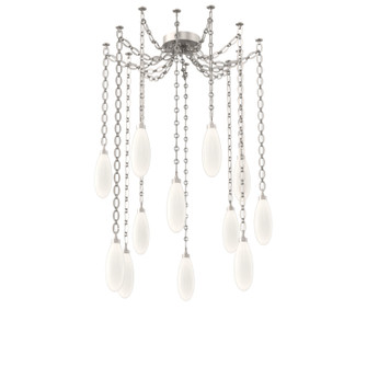 Fiori LED Pendant in Beige Silver (404|SNB0071-12-BS-WL-CH2-L3)