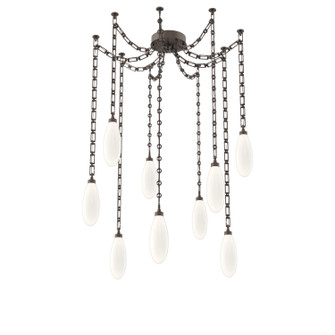 Fiori LED Pendant in Flat Bronze (404|SNB0071-09-FB-WL-CH3-L3)