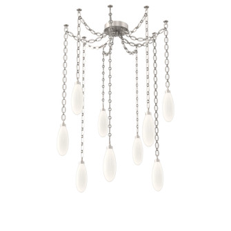 Fiori LED Pendant in Beige Silver (404|SNB0071-09-BS-WL-CH2-L3)