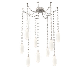 Fiori LED Pendant in Beige Silver (404|SNB0071-09-BS-WL-CH1-L3)