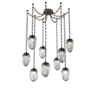 Meteo LED LED Pendant in Flat Bronze (404|SNB0067-09-FB-ZS-CH1-L3)