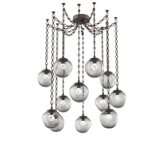 Aster LED LED Pendant in Flat Bronze (404|SNB0066-12-FB-ZS-CH1-L3)