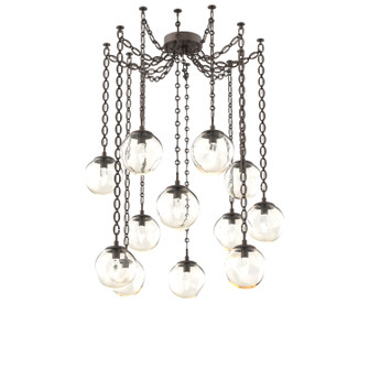 Aster LED LED Pendant in Flat Bronze (404|SNB0066-12-FB-GA-CH2-L3)