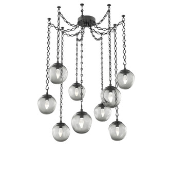Aster LED LED Pendant in Matte Black (404|SNB0066-09-MB-GS-CH1-L3)