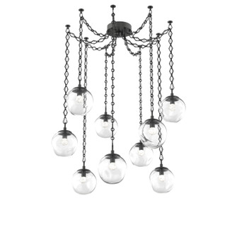 Aster LED LED Pendant in Matte Black (404|SNB0066-09-MB-FC-CH1-L3)