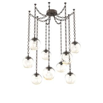 Aster LED LED Pendant in Flat Bronze (404|SNB0066-09-FB-GA-CH1-L3)