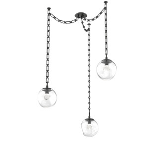 Aster LED LED Pendant in Matte Black (404|SNB0066-03-MB-ZC-CH3-L3)