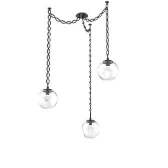 Aster LED LED Pendant in Matte Black (404|SNB0066-03-MB-ZC-CH2-L3)