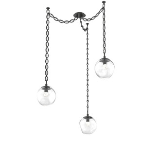 Aster LED LED Pendant in Matte Black (404|SNB0066-03-MB-FC-CH2-L3)