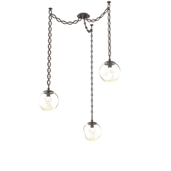 Aster LED LED Pendant in Flat Bronze (404|SNB0066-03-FB-FA-CH2-L3)