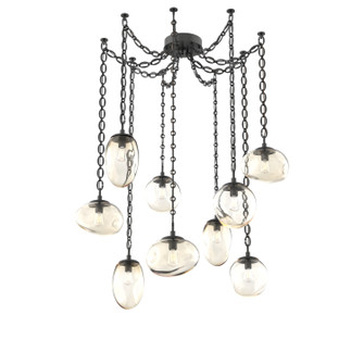 Cosmos Bulb Nine Light Pendant in Matte Black (404|SNB0065-09-MB-A-CH2-E2)