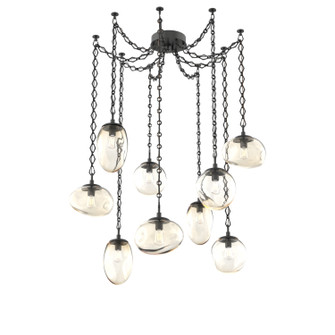 Cosmos Bulb Nine Light Pendant in Matte Black (404|SNB0065-09-MB-A-CH1-E2)
