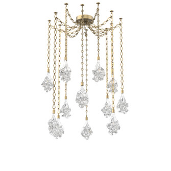 Blossom LED Pendant in Gilded Brass (404|SNB0059-12-GB-BC-CH1-L1)