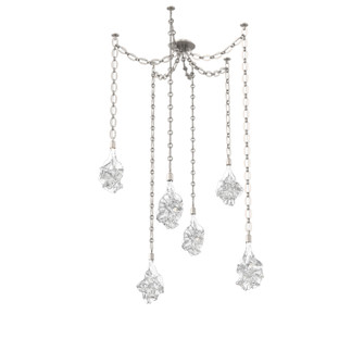 Blossom LED Pendant in Beige Silver (404|SNB0059-06-BS-BC-CH2-L3)
