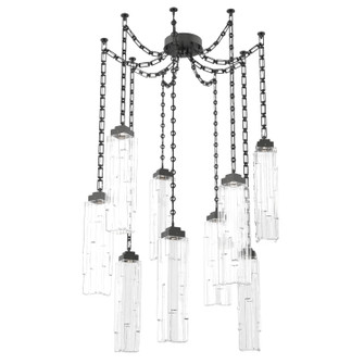 Ledgestone LED Pendant in Matte Black (404|SNB0056-09-MB-LC-CH3-L3)