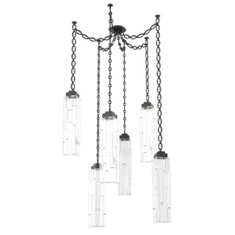 Ledgestone LED Pendant in Matte Black (404|SNB0056-06-MB-LC-CH2-L1)