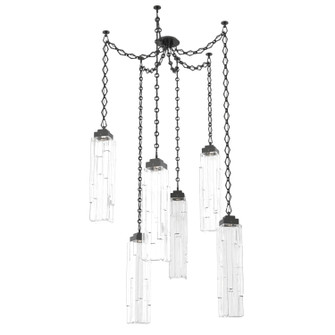 Ledgestone LED Pendant in Matte Black (404|SNB0056-06-MB-LC-CH1-L1)