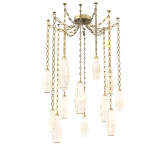 Aalto LED Pendant in Gilded Brass (404|SNB0049-12-GB-RA-CH2-L3)