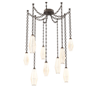 Aalto LED Pendant in Flat Bronze (404|SNB0049-09-FB-RA-CH2-L1)