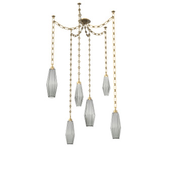 Aalto LED Pendant in Gilded Brass (404|SNB0049-06-GB-RS-CH3-L3)