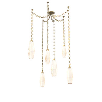 Aalto LED Pendant in Gilded Brass (404|SNB0049-06-GB-RA-CH1-L3)
