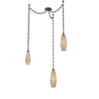 Aalto LED Pendant in Matte Black (404|SNB0049-03-MB-RB-CH1-L3)