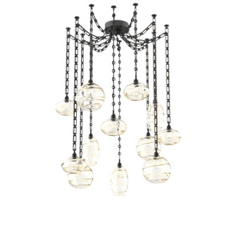 Misto 12 Light Pendant in Matte Black (404|SNB0048-12-MB-OA-CH3-E2)