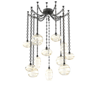 Misto 12 Light Pendant in Matte Black (404|SNB0048-12-MB-OA-CH2-E2)
