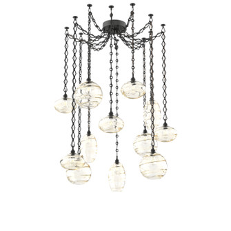 Misto 12 Light Pendant in Matte Black (404|SNB0048-12-MB-OA-CH1-E2)