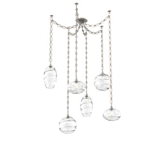 Misto Six Light Pendant in Beige Silver (404|SNB0048-06-BS-OC-CH2-E2)