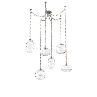 Misto Six Light Pendant in Beige Silver (404|SNB0048-06-BS-OC-CH1-E2)