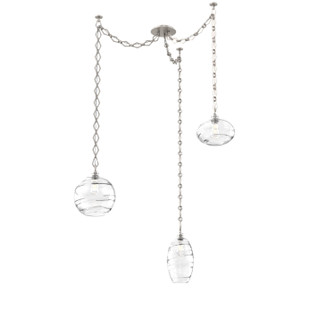 Misto Three Light Pendant in Beige Silver (404|SNB0048-03-BS-OC-CH1-E2)