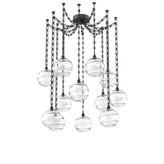 Terra 12 Light Pendant in Matte Black (404|SNB0047-12-MB-OC-CH3-E2)