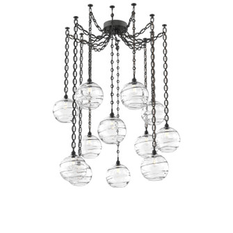 Terra 12 Light Pendant in Matte Black (404|SNB0047-12-MB-OC-CH2-E2)