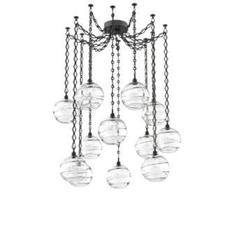 Terra 12 Light Pendant in Matte Black (404|SNB0047-12-MB-OC-CH1-E2)