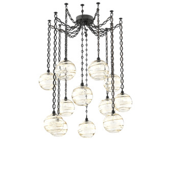 Terra 12 Light Pendant in Matte Black (404|SNB0047-12-MB-OA-CH2-E2)