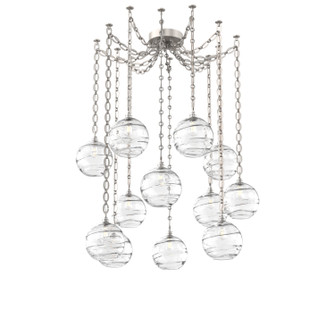 Terra 12 Light Pendant in Beige Silver (404|SNB0047-12-BS-OC-CH2-E2)