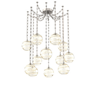 Terra 12 Light Pendant in Beige Silver (404|SNB0047-12-BS-OA-CH3-E2)
