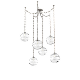 Terra Six Light Pendant in Beige Silver (404|SNB0047-06-BS-OC-CH1-E2)