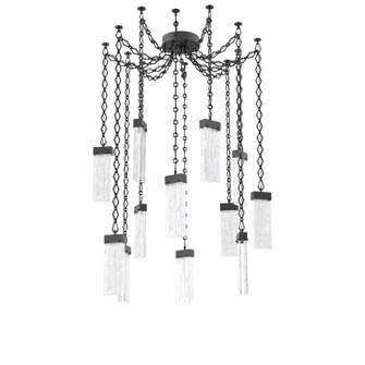 Parallel LED Pendant in Matte Black (404|SNB0042-12-MB-CG-CH1-L3)