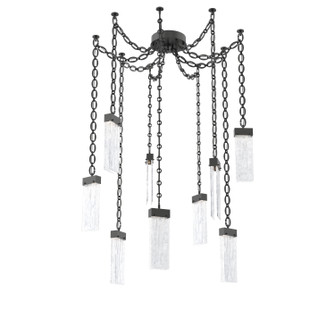 Parallel LED Pendant in Matte Black (404|SNB0042-09-MB-CG-CH2-L3)