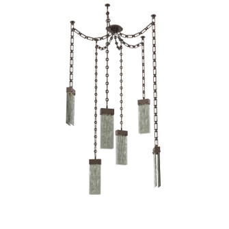 Parallel LED Pendant in Flat Bronze (404|SNB0042-06-FB-SG-CH3-L3)