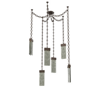 Parallel LED Pendant in Flat Bronze (404|SNB0042-06-FB-SG-CH1-L3)