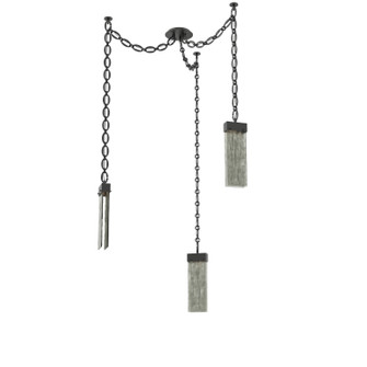 Parallel LED Pendant in Matte Black (404|SNB0042-03-MB-SG-CH2-L1)