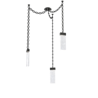 Parallel LED Pendant in Matte Black (404|SNB0042-03-MB-CG-CH2-L1)