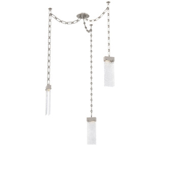 Parallel LED Pendant in Beige Silver (404|SNB0042-03-BS-CR-CH3-L3)
