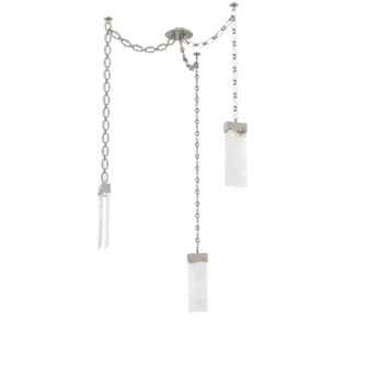 Parallel LED Pendant in Beige Silver (404|SNB0042-03-BS-CR-CH2-L3)