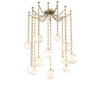 Gem LED Pendant in Gilded Brass (404|SNB0039-12-GB-A-CH2-L3)