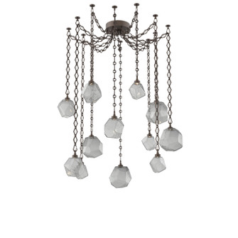 Gem LED Pendant in Flat Bronze (404|SNB0039-12-FB-S-CH1-L1)