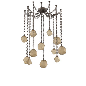 Gem LED Pendant in Flat Bronze (404|SNB0039-12-FB-B-CH2-L3)